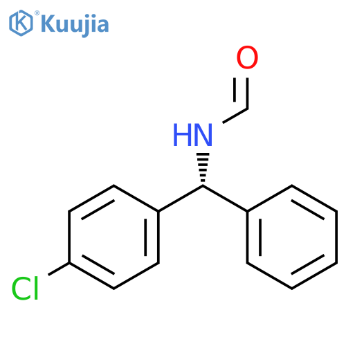 N-[(R)-alpha-(4-Chlorophenyl)benzyl]formamide structure