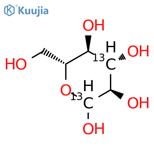 D-Glucose-1,3-13C2(9CI) structure