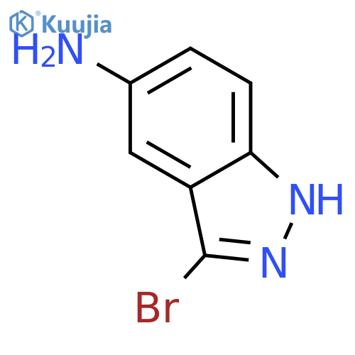 3-Bromo-1H-indazol-5-amine structure