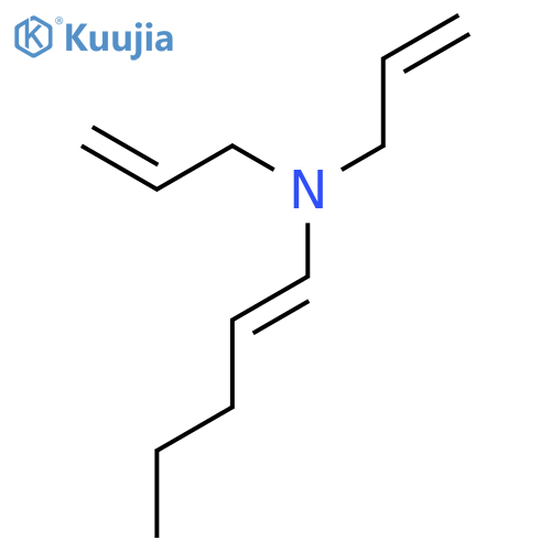 1-PENTEN-1-AMINE, N,N-DI-2-PROPENYL- structure