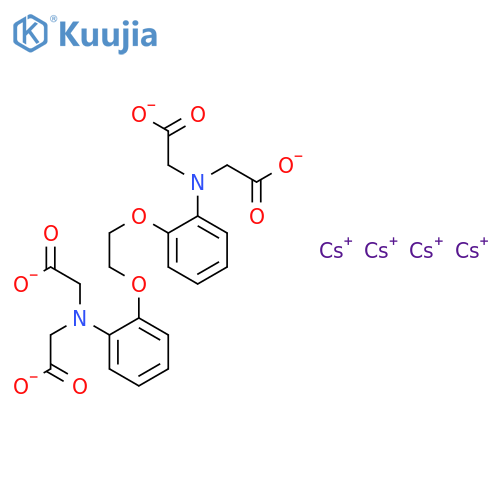 BAPTA-tetracesium Salt structure