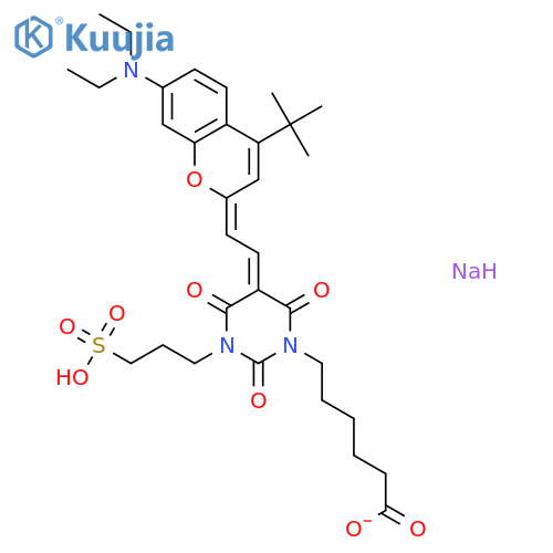 Fluorescent red 610 structure
