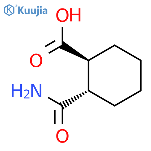 (S,S)-2-Carbamoylcyclohexanecarboxylic Acid structure