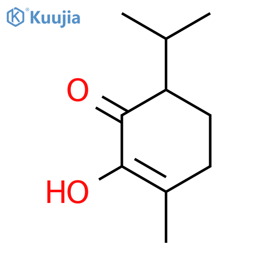 2-Cyclohexen-1-one,2-hydroxy-3-methyl-6-(1-methylethyl)- structure
