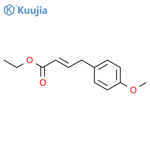 2-Butenoic acid, 4-(4-methoxyphenyl)-, ethyl ester, (2E)- structure