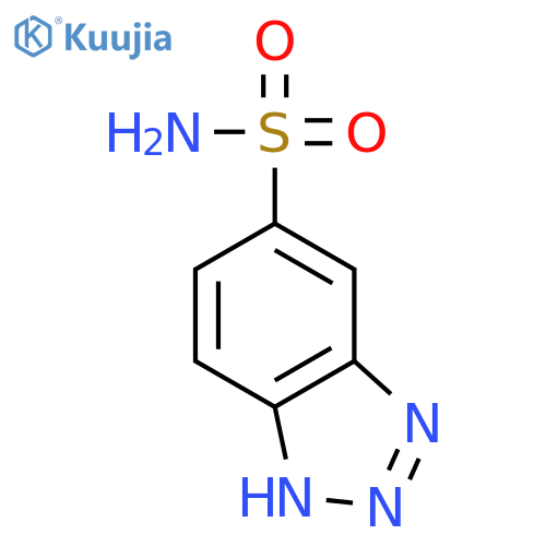 1H-1,2,3-benzotriazole-5-sulfonamide structure