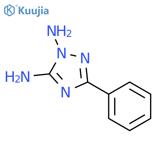 1,5-Diamino-3-phenyl-1H-1,2,4-triazole structure