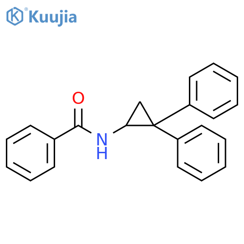 N-(2,2-diphenylcyclopropyl)benzamide structure