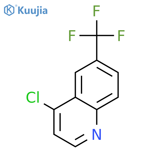 4-Chloro-6-(trifluoromethyl)quinoline structure