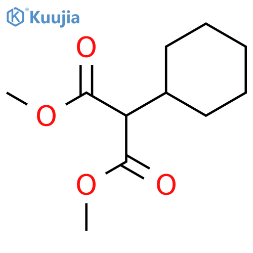 Dimethyl 2-(cyclohexyl)malonate structure