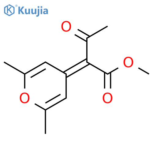 BUTANOIC ACID, 2-(2,6-DIMETHYL-4H-PYRAN-4-YLIDENE)-3-OXO-, METHYL ESTER structure