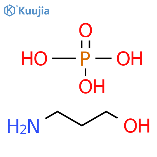 1-Propanol, 3-amino-, phosphate (salt) structure