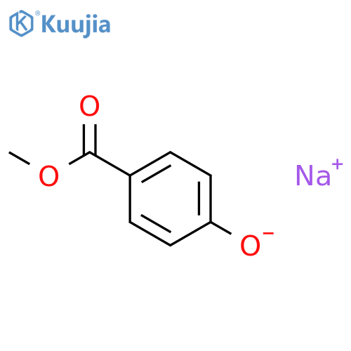 Methylparaben Sodium Salt structure