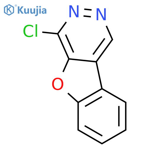 4-chloro-Benzofuro[2,3-d]pyridazine structure