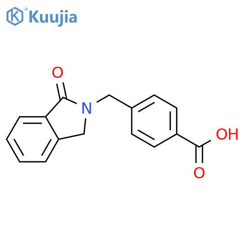 4-(1-Oxo-1,3-dihydro-2h-isoindol-2-yl)methyl Benzenecarboxylic Acid structure