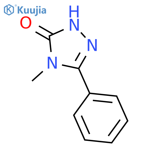 4-methyl-5-phenyl-2,4-dihydro-3H-1,2,4-triazol-3-one structure