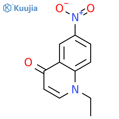 4(1H)-Quinolinone,1-ethyl-6-nitro- structure