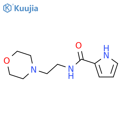 1H-Pyrrole-2-carboxamide, N-[2-(4-morpholinyl)ethyl]- structure