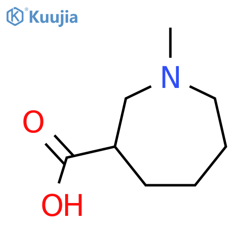 1-methylazepane-3-carboxylic acid structure