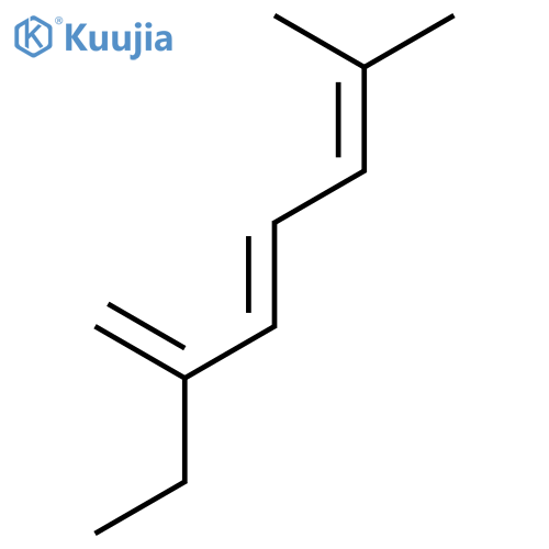 2,4-Octadiene, 2-methyl-6-methylene-, (4E)- structure