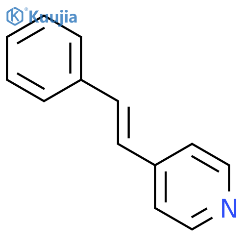 4-(E)-2-phenylethenylpyridine structure