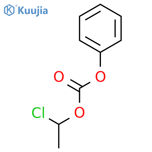 Carbonic Acid 1-Chloroethyl Phenyl Ester structure