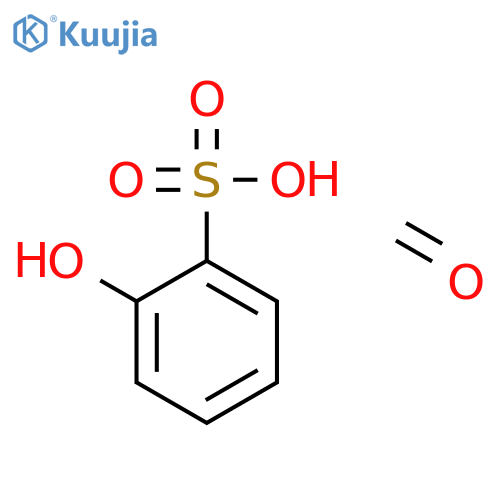Benzenesulfonic acid,hydroxy-,polymer with formaldehyde structure
