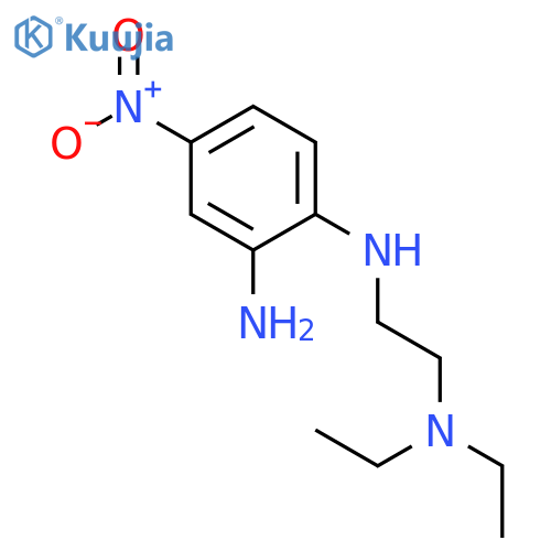 N1-2-(Diethylamino)ethyl-4-nitro-1,2-benzenediamine structure