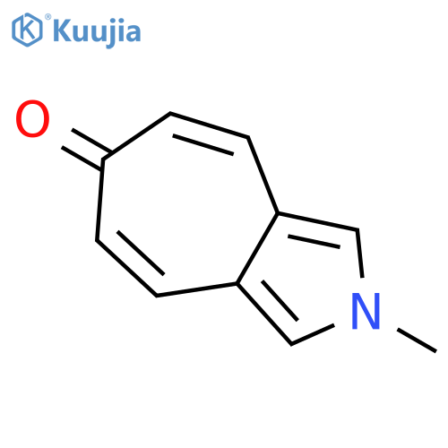 CYCLOHEPTA[C]PYRROL-6(2H)-ONE, 2-METHYL- structure