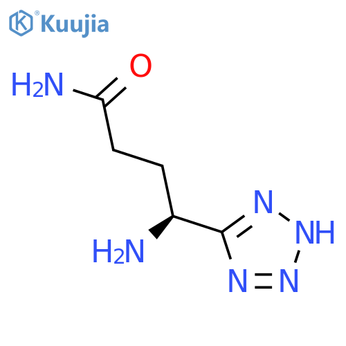 (S)-4-Amino-4-(1H-tetrazol-5-yl)butanamide structure