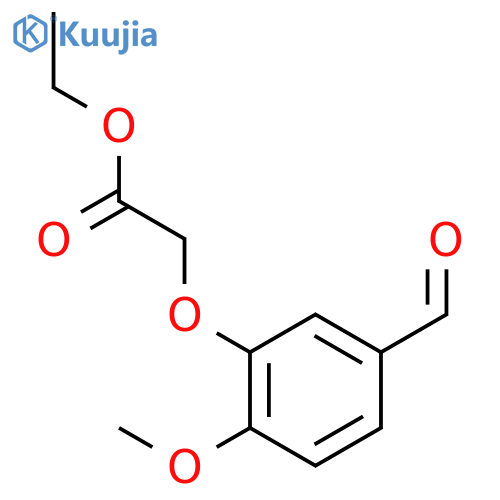 Ethyl (5-Formyl-2-methoxyphenoxy)acetate structure
