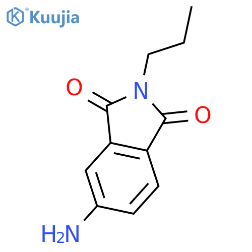 5-amino-2-propyl-2,3-dihydro-1H-isoindole-1,3-dione structure