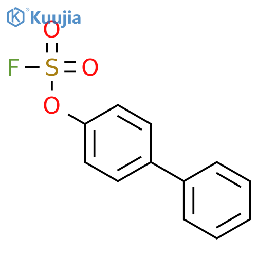 [1,1'-Biphenyl]-4-yl sulfurofluoridate structure