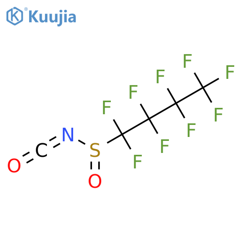 1,1,2,2,3,3,4,4,4-Nonafluoro-N-(oxomethylidene)butane-1-sulfinamide structure
