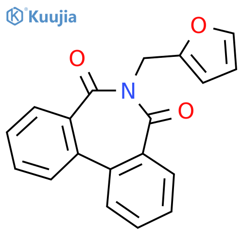 9-(furan-2-yl)methyl-9-azatricyclo9.4.0.0^{2,7}pentadeca-1(11),2(7),3,5,12,14-hexaene-8,10-dione structure