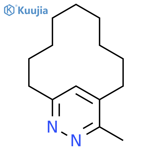 12,13-Diazabicyclo[9.3.1]pentadeca-1(15),11,13-triene,14-methyl- structure