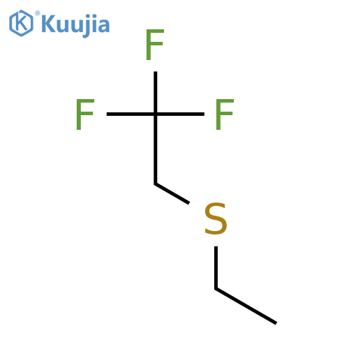 ETHANE, 2-(ETHYLTHIO)-1,1,1-TRIFLUORO- structure