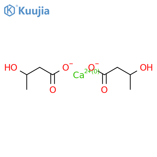 Calcium 3-hydroxybutyrate structure