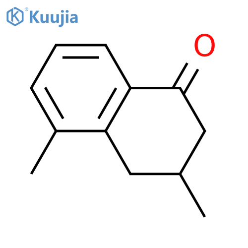 3,5-Dimethyl-1,2,3,4-tetrahydronaphthalen-1-one structure