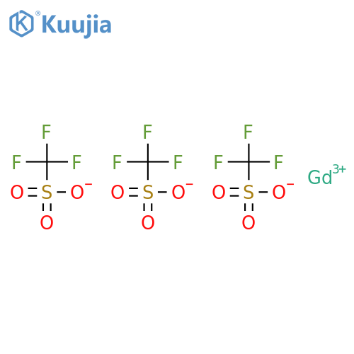 Gadolinium Trifluoromethanesulfonate structure
