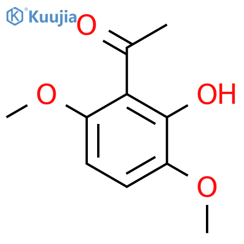 Ethanone,1-(2-hydroxy-3,6-dimethoxyphenyl)- structure