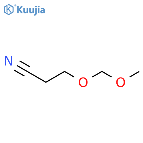 3-(Methoxymethoxy)propanenitrile structure