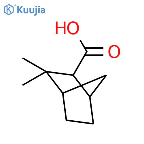3,3-dimethylbicyclo2.2.1heptane-2-carboxylic acid structure