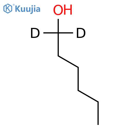 n-hexyl-1,1-d2 alcohol structure