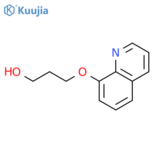 3-(quinolin-8-yloxy)propan-1-ol structure