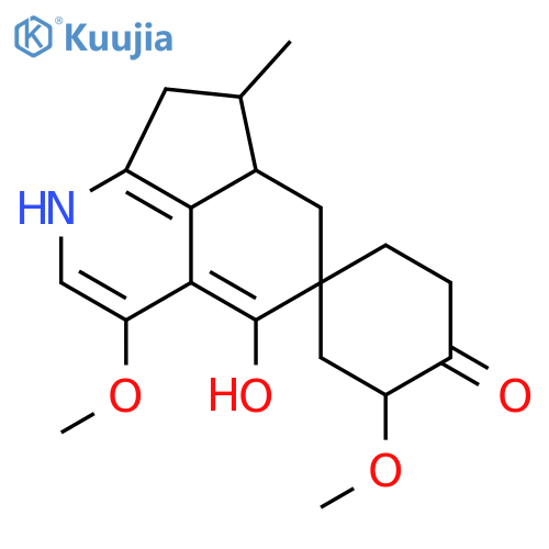 (-)-roehybrine structure