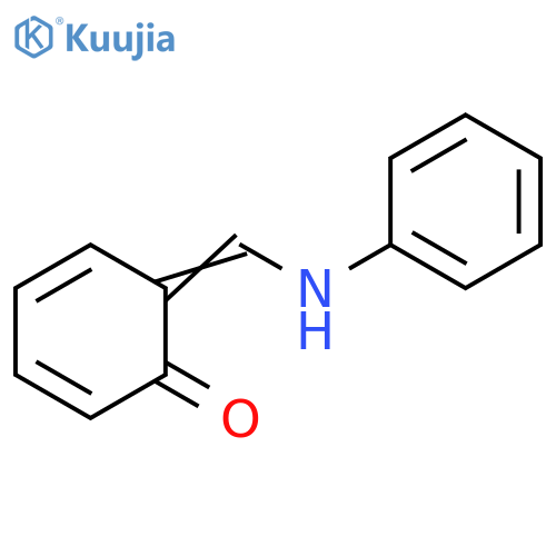 2,4-Cyclohexadien-1-one, 6-[(phenylamino)methylene]- structure