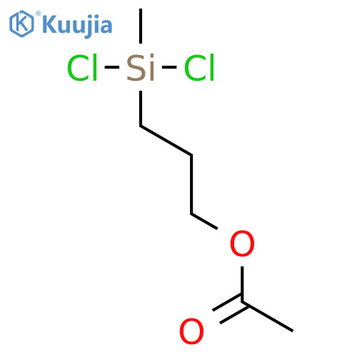 3-(Dichloro(methyl)silyl)propyl acetate structure