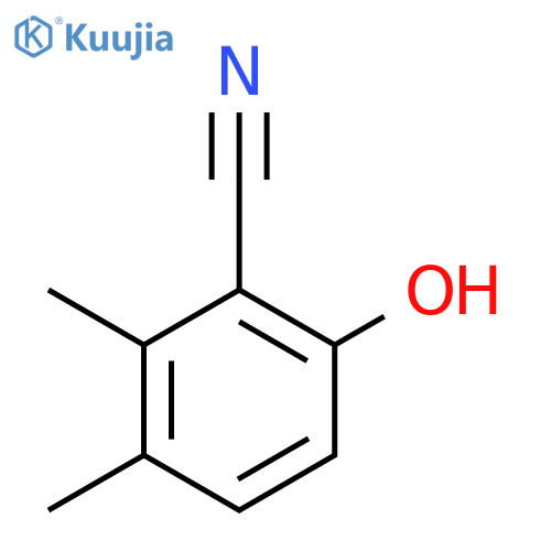 2,3-Dimethyl-6-hydroxybenzonitrile structure