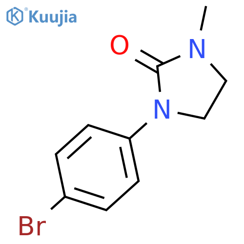 1-(4-bromophenyl)-3-methylimidazolidin-2-one structure
